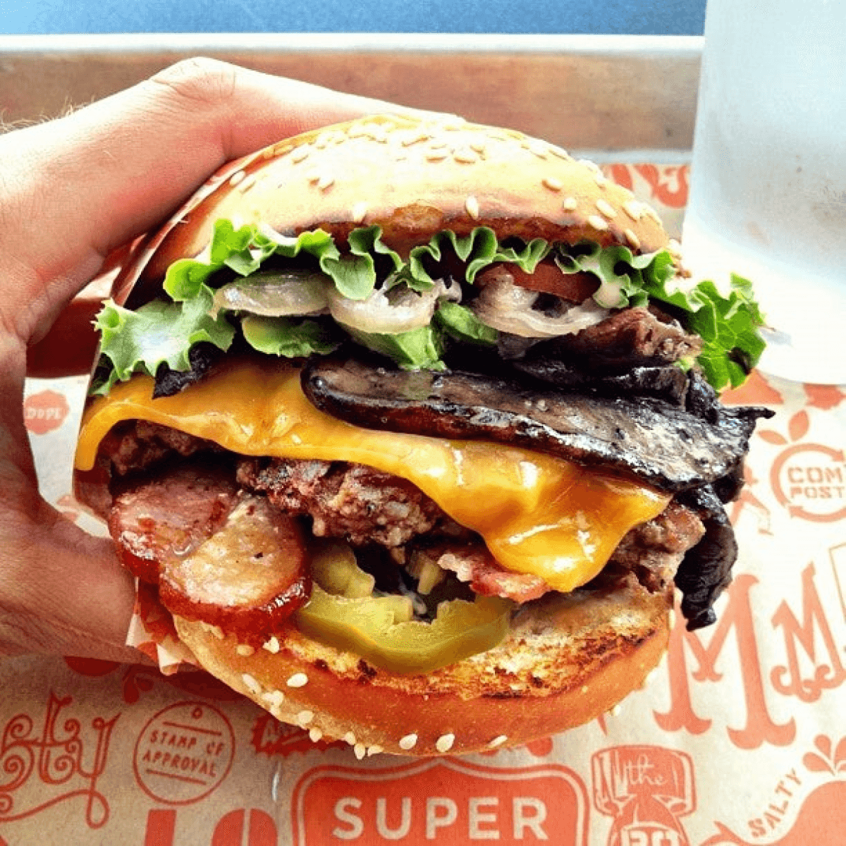 Super Duper Burgers logo