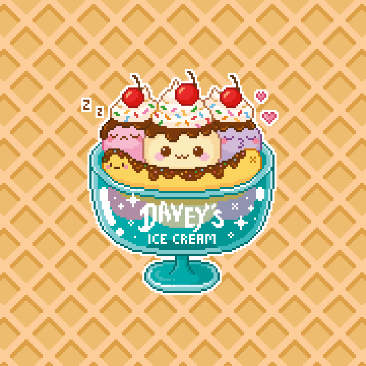 Davey's Ice Cream logo