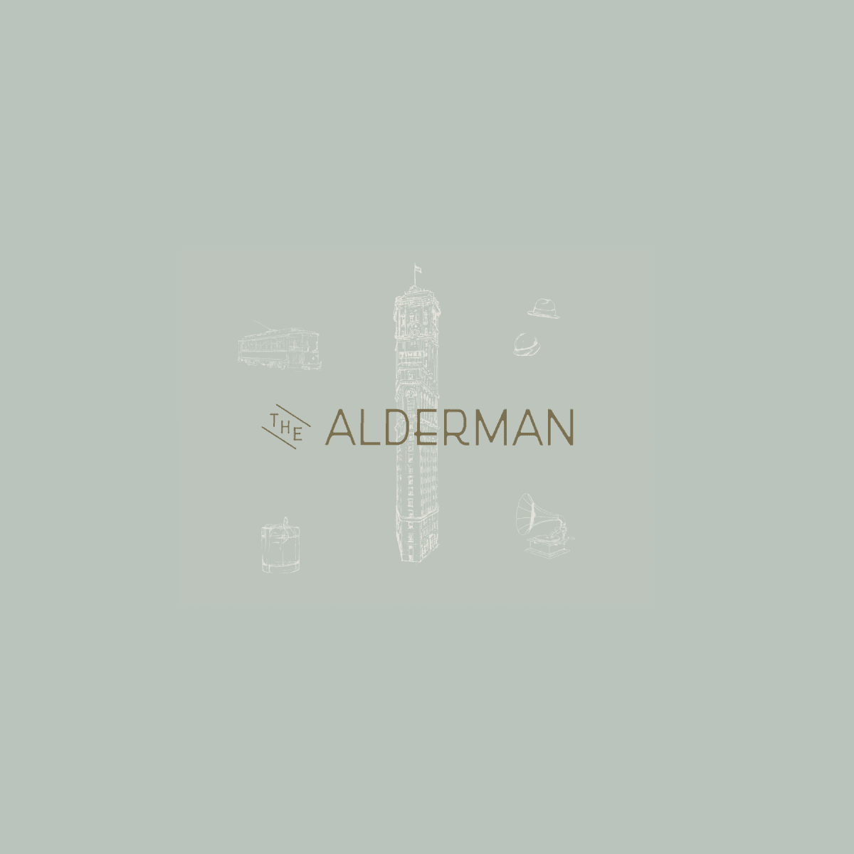 The Alderman logo