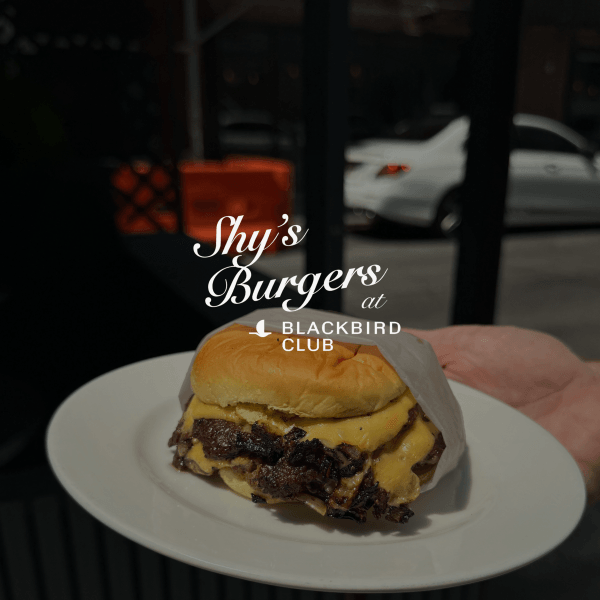 Shy’s Burgers at Blackbird Club at Parcelle logo