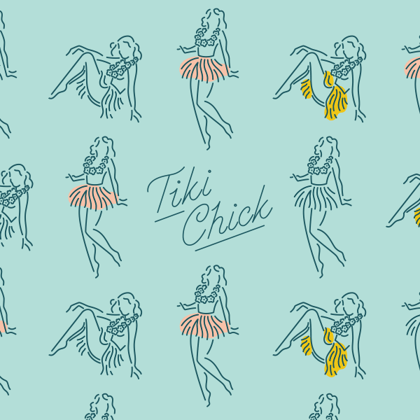 Tiki Chick logo