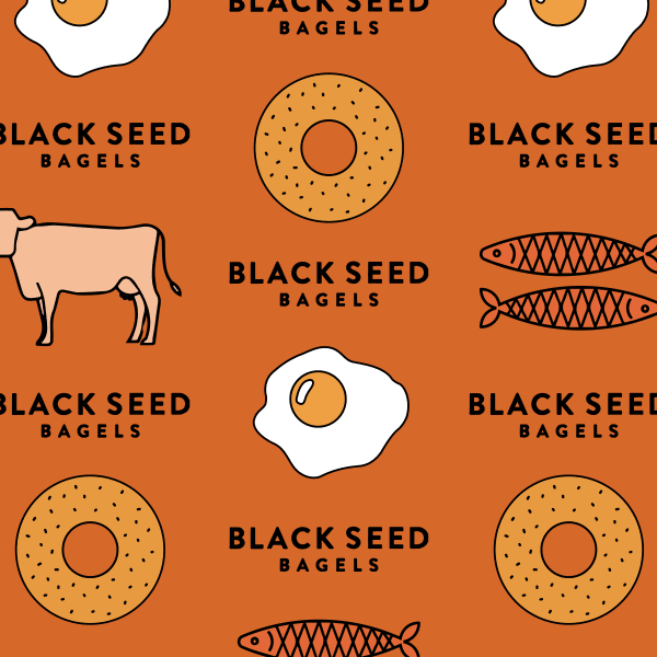 Black Seed Bagels logo
