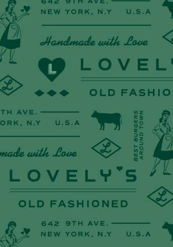 Lovely's Old Fashioned logo
