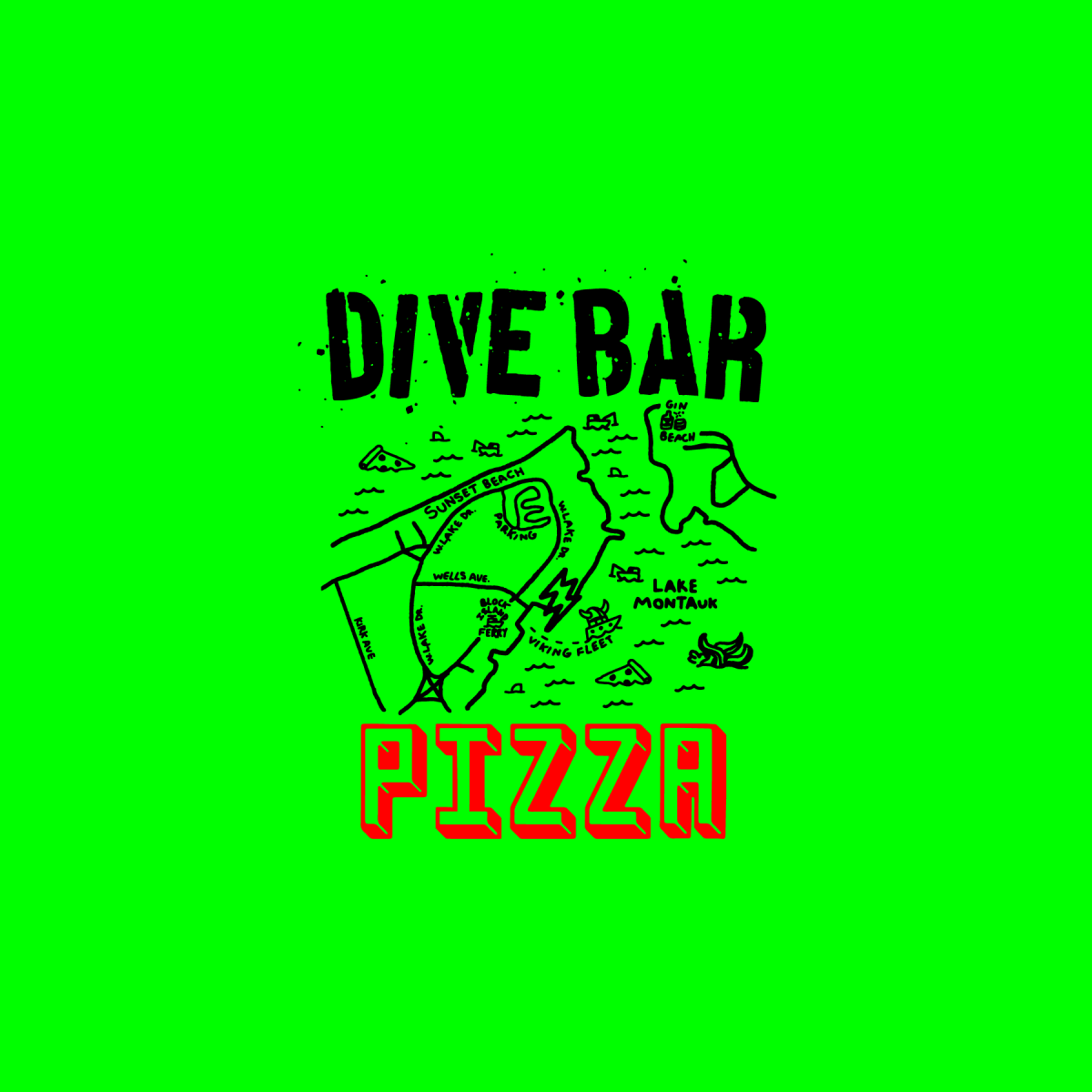 Dive Bar Pizza logo