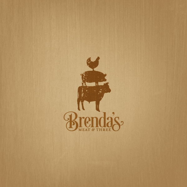 Brenda's Meat & Three logo