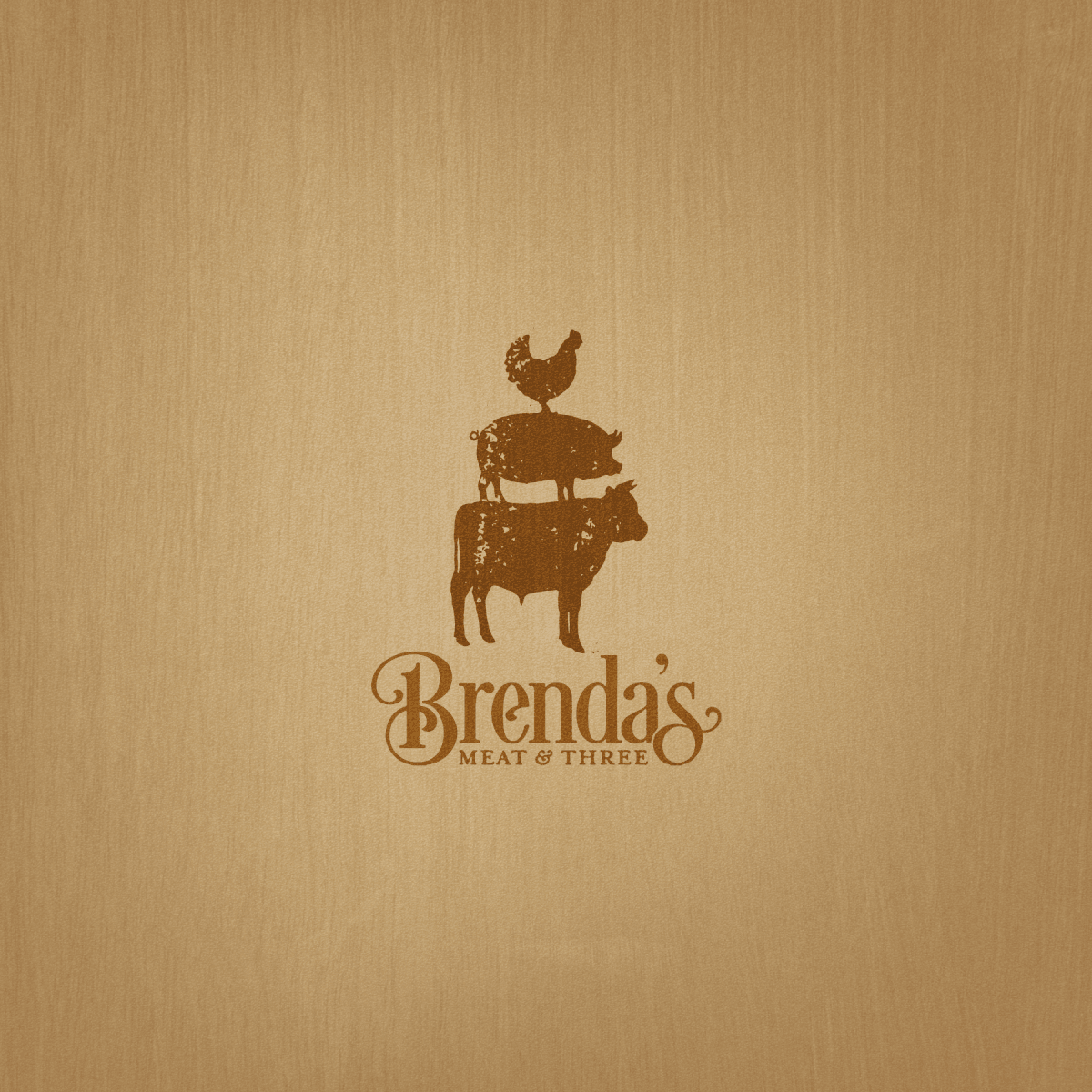 Brenda's Meat & Three logo